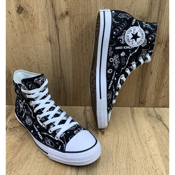 Converse Other - Converse All-Stars Chuck Taylor Sneakers 9.5 Special Design YOU Print 152620C